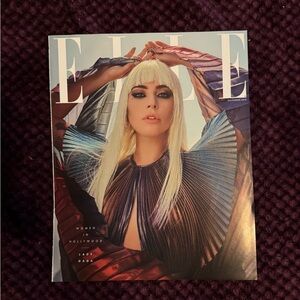 Lady Gaga Elle Magazine November 2018 Cover and Article Pages